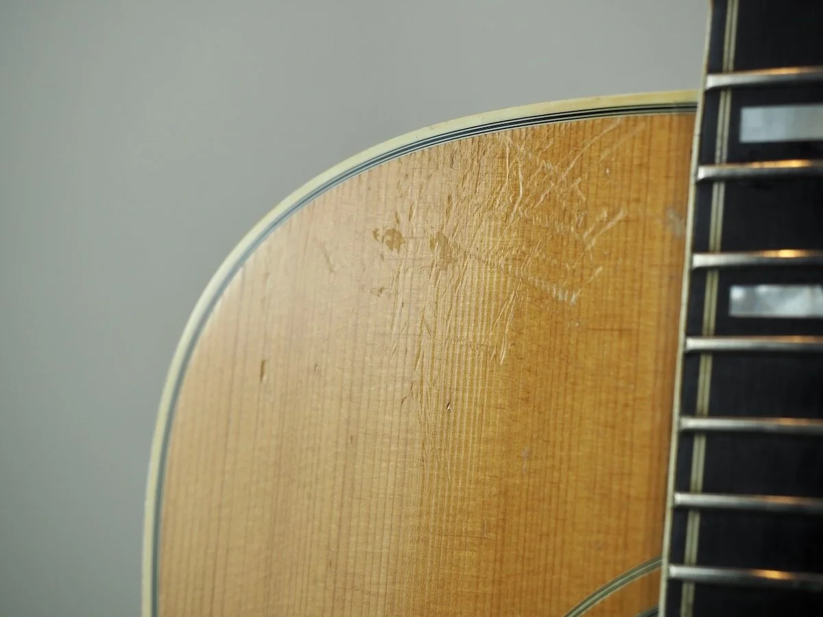 020Guild D-55の大リフレッシュ工事 — スタジオエム | ギターの